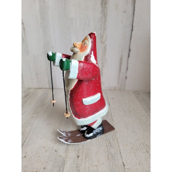 Midwest Cannon ski Santa skiing Xmas home decor figure - Picture 3 of 7